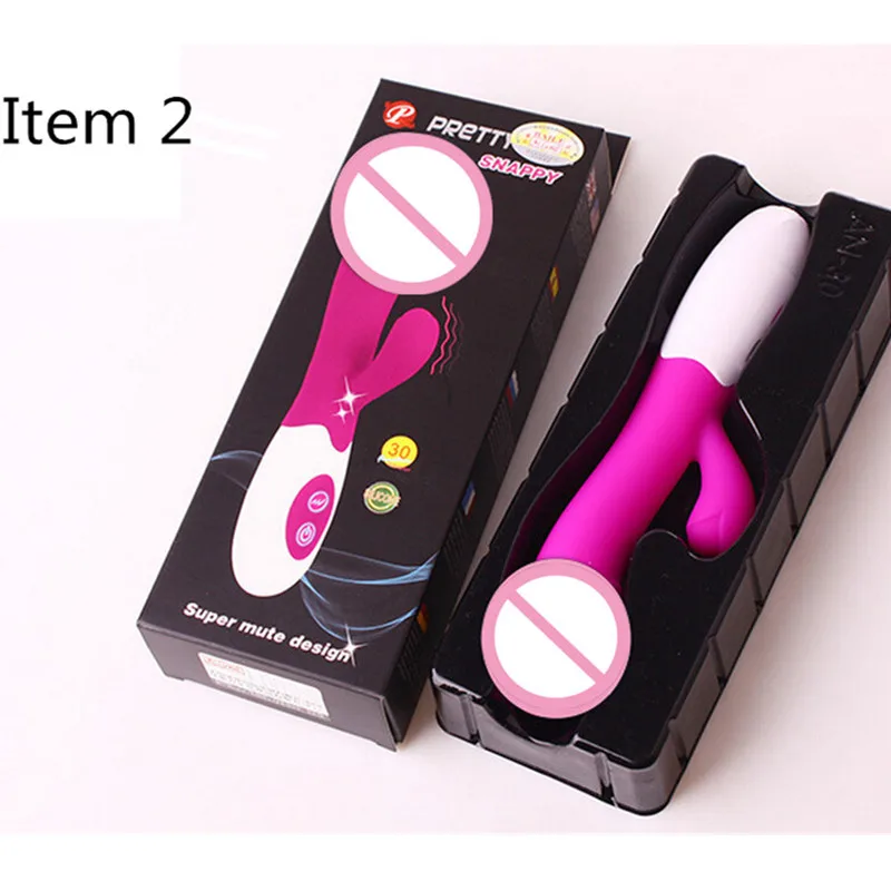 Новые 30 Частотные вибраторы для женщин G Spot страпон с вибратором двойной мотор