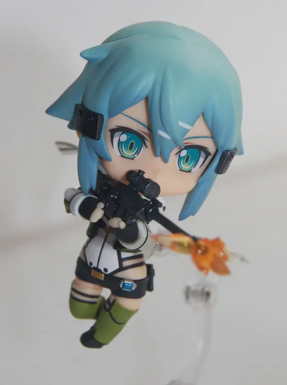 Новый Nendoroid 452 # игра Аниме Sword Art Online II 2 Sinon Asada Shino Cute 4 &quotфигурка|action figure|art onlinegames anime