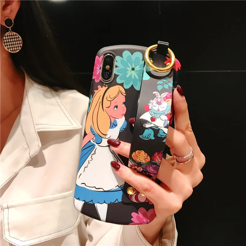 Мягкий силиконовый чехол для телефона с изображением принцессы Алисы iPhone11 Pro XS MAX