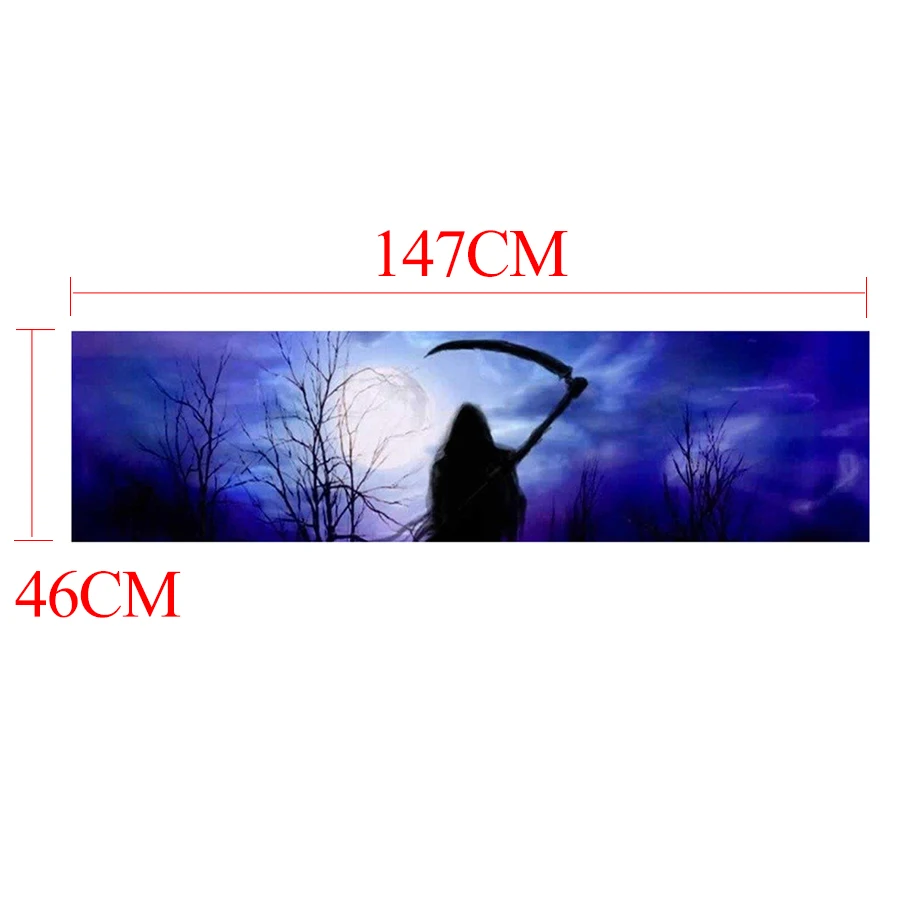Rear Window Sticker Grim Reaper horror Forest Graphic Decal for Truck suv Jeep 147x46cm | Автомобили и мотоциклы