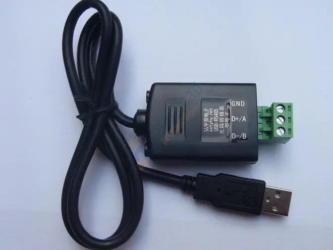 Оптический изолированный адаптер преобразователя USB 2 0 в RS485 чип FTDI FT232RL защита от