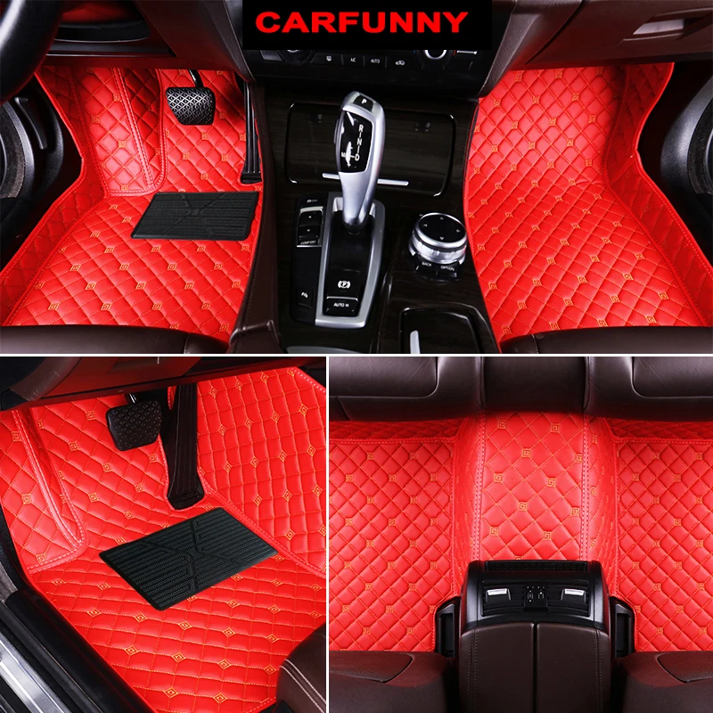 CARFUNNY автомобильные коврики fit LHD ручной привод и RHD все модели для Land Rover Discovery 3 4 5
