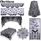OurWarm украшения-ужастики для хеллоуина Props кружевная паутина на камин мантия шарф скатерть занавеска Косплей товары Вечерние