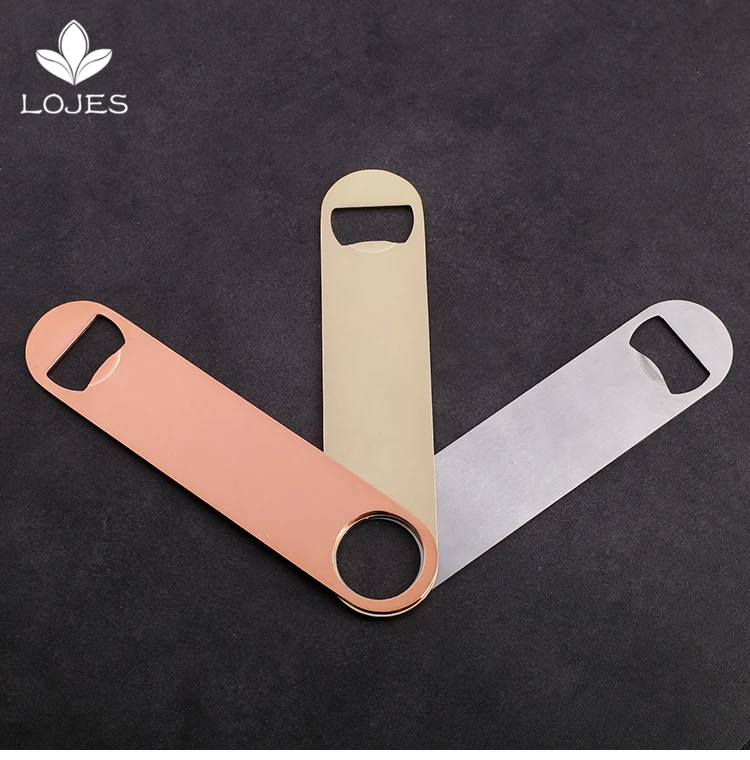 High quality Multipurpose Stainless Steel Bottle Opener Bar Beer tool Blade Openers Large Flat Speed Cap Remove | Дом и сад