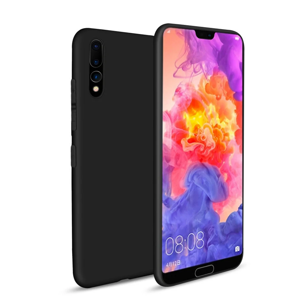 Vevice однотонные Карамельный цвет матовый ТПУ чехол для huawei P8 Lite 2017 P10 P20 Pro P9 2016 Mate10
