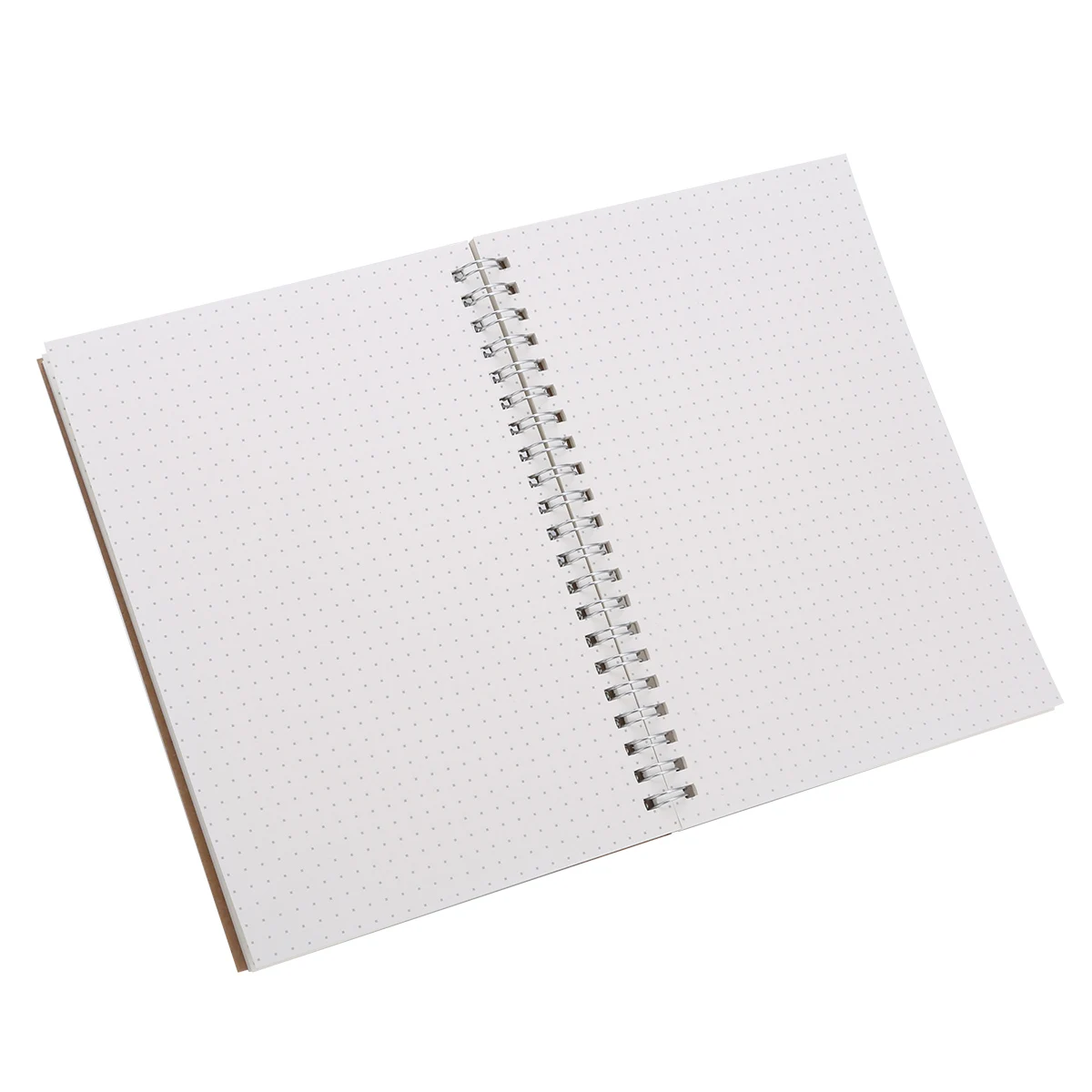 Bullet Cardboard Journal блокнот в твердом переплете Стильный блокнот А5 точка сетка спираль Белая бумага для ежедневного планирования заметок