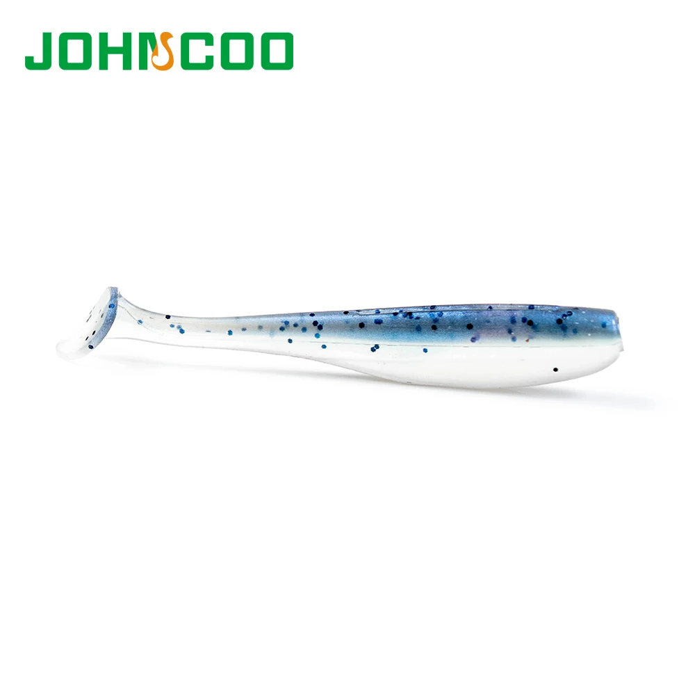 JOHNCOO Новинка 12 шт. искусственная рыболовная приманка Мягкая 7 см 1 85 г мягкая бас