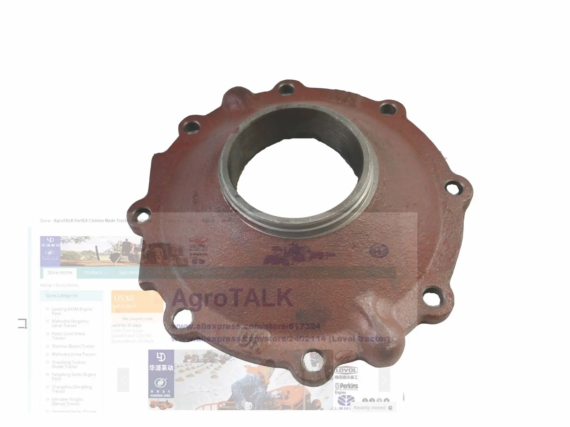 

Jinma JM184-284 Запчасти для трактора, крышка приводного вала для передней оси, номер детали: 184.31,107