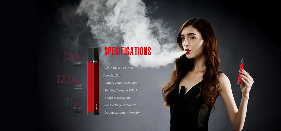 Вейп SMOK INFINIX 2 комплект электронный кальян анти-протекающий вейп ручка электронная сигарета кальян ручка электронная сигарета стартовый набор испаритель