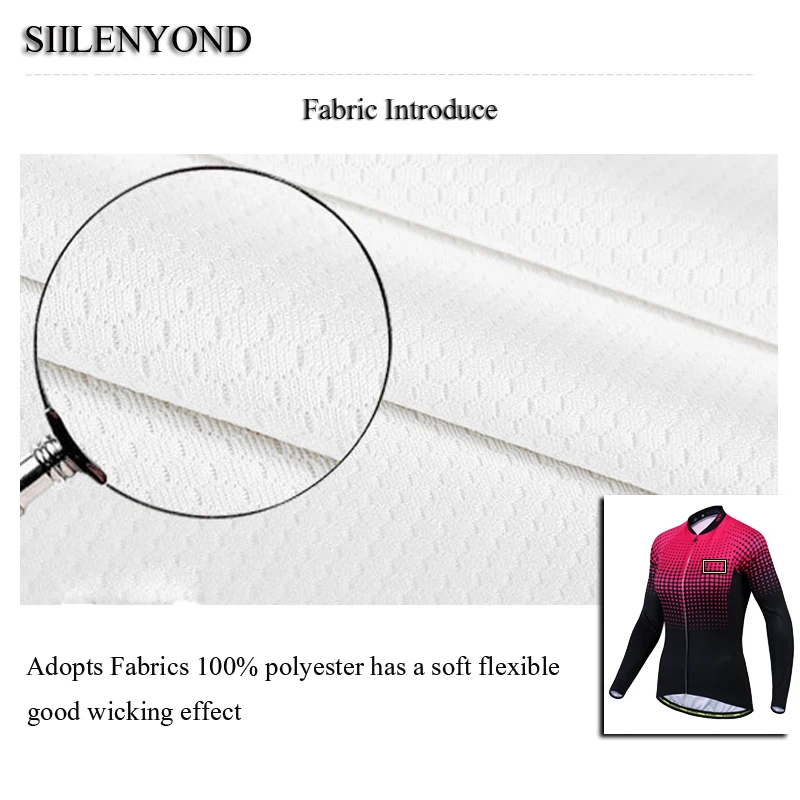Siilenyond 2019 Pro Велоспорт Джерси анти пот горный велосипед одежда быстросохнущая MTB