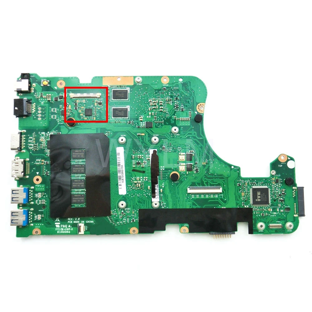 X555LD MB. _ 4G/I7 4510U/AS видеокарта GT840M Материнская плата Asus R556UB X555L X555LA ноутбука 100%