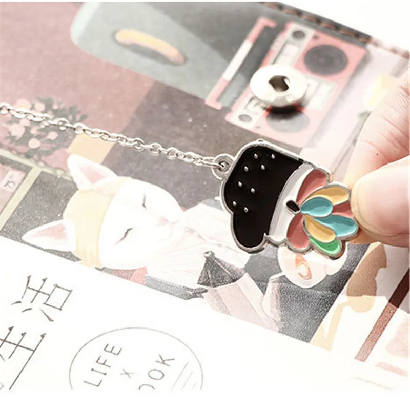 1 шт. Kawaii с рисунком Единорог Животные металлическая Закладка для книги книга