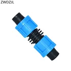 Парниковая капельная лента для орошения, 16 мм, для ремонта шлангов, 58 дюйма, 2-сторонний быстроразъемный удлинитель с блокировкой резьбы, 2 шт.