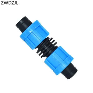 Парниковая капельная лента для орошения, 16 мм, для ремонта шлангов, 58 дюйма, 2-сторонний быстроразъемный удлинитель с блокировкой резьбы, 2 шт.