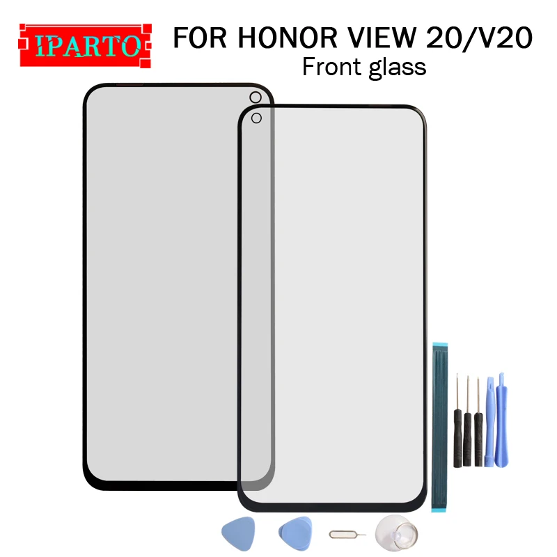 Для Huawei HONOR VIEW 20/V20 переднее стекло объектив экрана 100% новый передний сенсорный