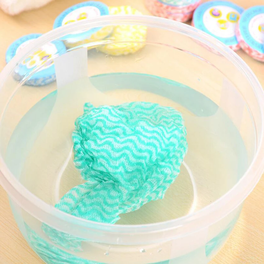 1 шт. Портативный путешествия нетканое полотно одноразовое сжатое Полотенца мини