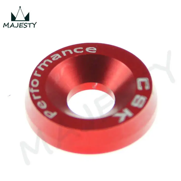 8 шт. M6 ширина зеркальный бампер крыло Омыватель анодированный алюминий