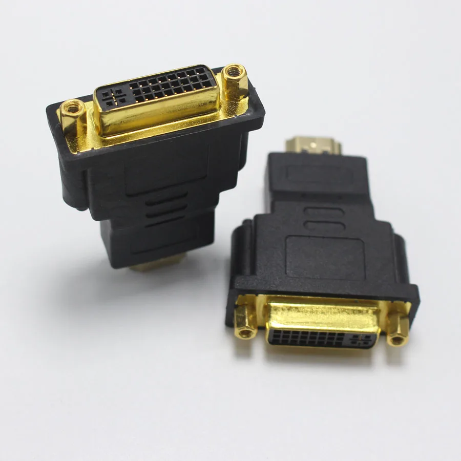 NinthQua 1 шт. DVI 24 + 5 гнездо к HDMI Штекерный разъем двунаправленный переходник