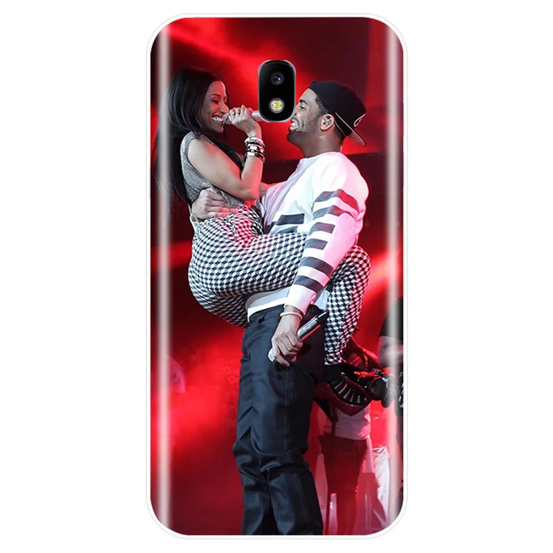 Чехол Nicki Minaj мягкий силиконовый чехол из ТПУ для телефона Samsung Galaxy J3 J4 J6 J8 2018 J5 J7 2017