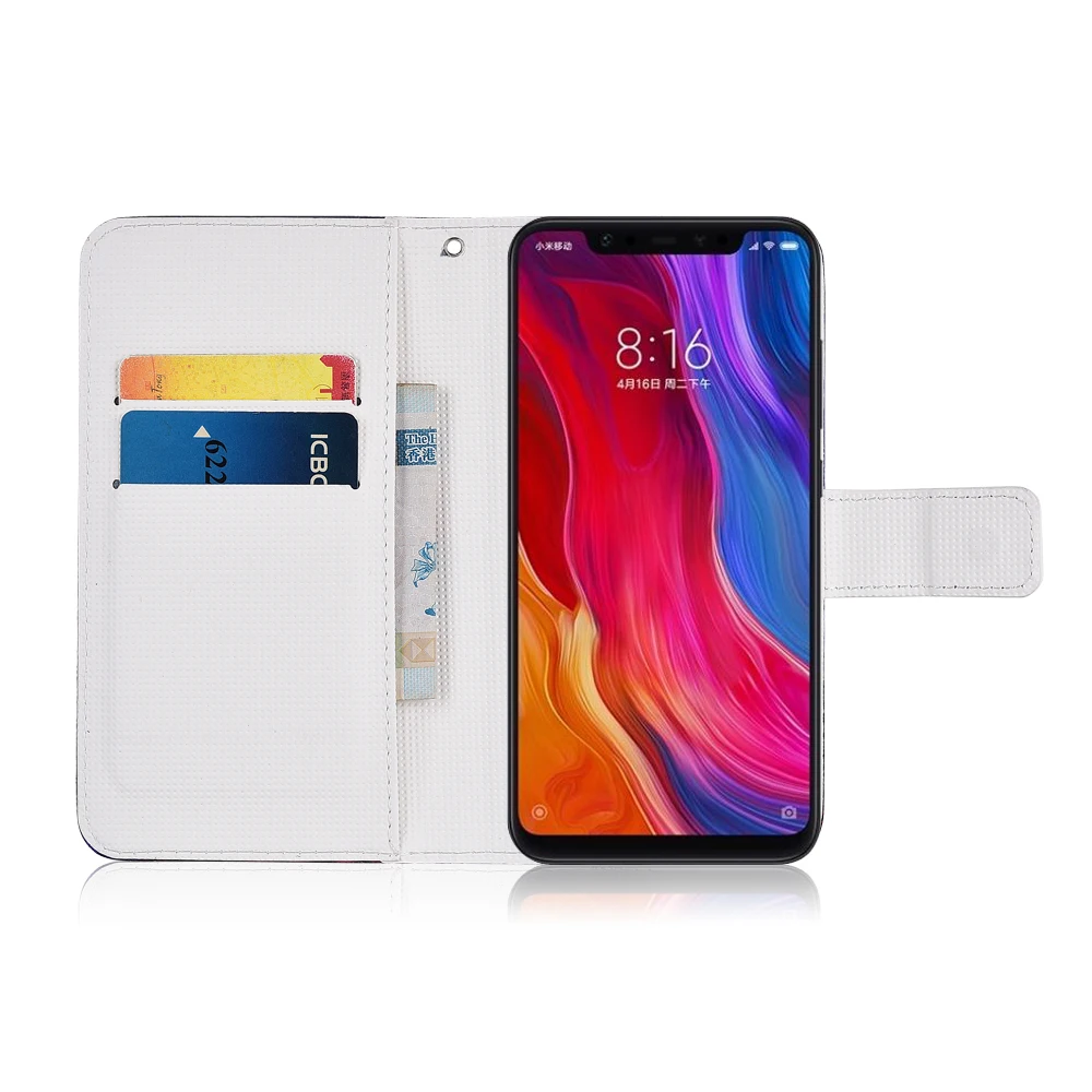 Чехол-бумажник из ТПУ с рисунком для Xiaomi Redmi Note 3, 4, 5 pro, 4X, 5A, чехол-книжка из искусственной кожи с единорогом и подставкой для Xiaomi Redmi Y1 Lite