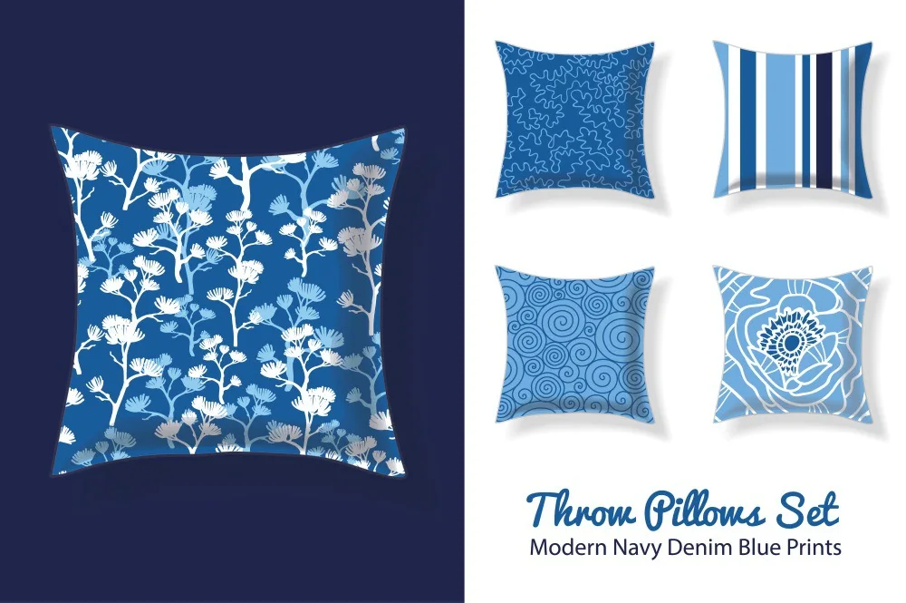 Double-sided Printing Cushion Cover Square Pillowcase Home Decoration Cojines Decoracion Throw Pillows Almofada Fundas Cojin | Дом и сад