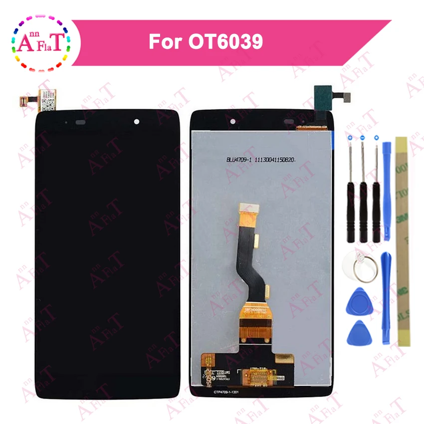 ЖК экран с дигитайзером для Alcatel Idol 3 LTE 6039 6039A 6039K 6039Y OT6039 сменный сенсорный +