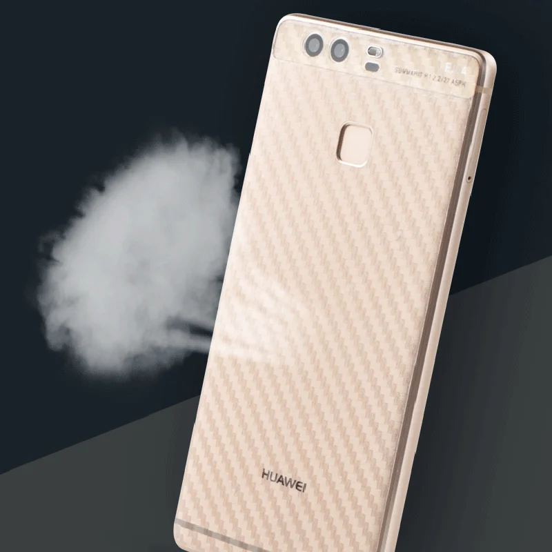 2 упаковки 3D защитная задняя пленка из углеродного волокна для Huawei P8 Lite 2017 Защита