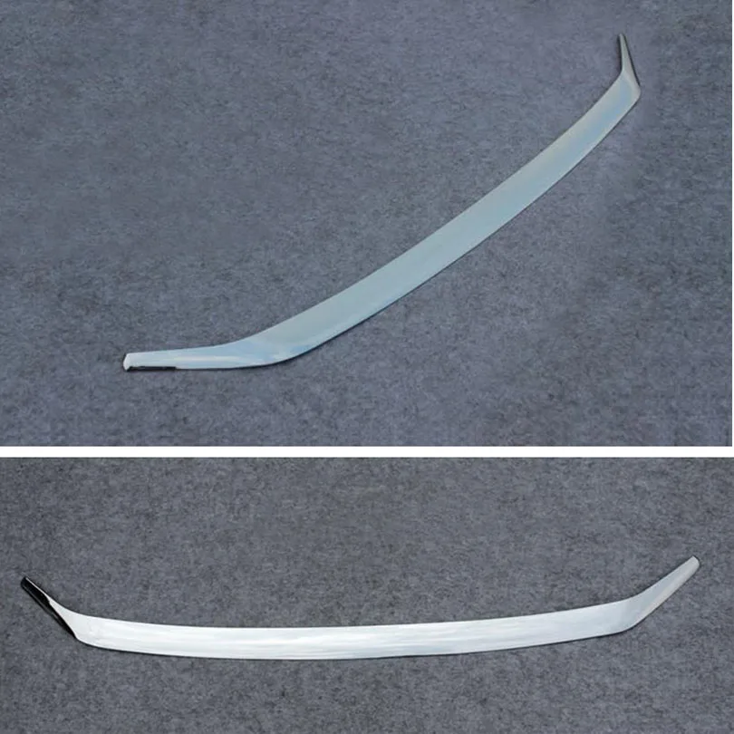 Sport ABS Mirror Chrome Front Bumper Molding Trim Cover Protector Garnish for Toyota RAV4 2013