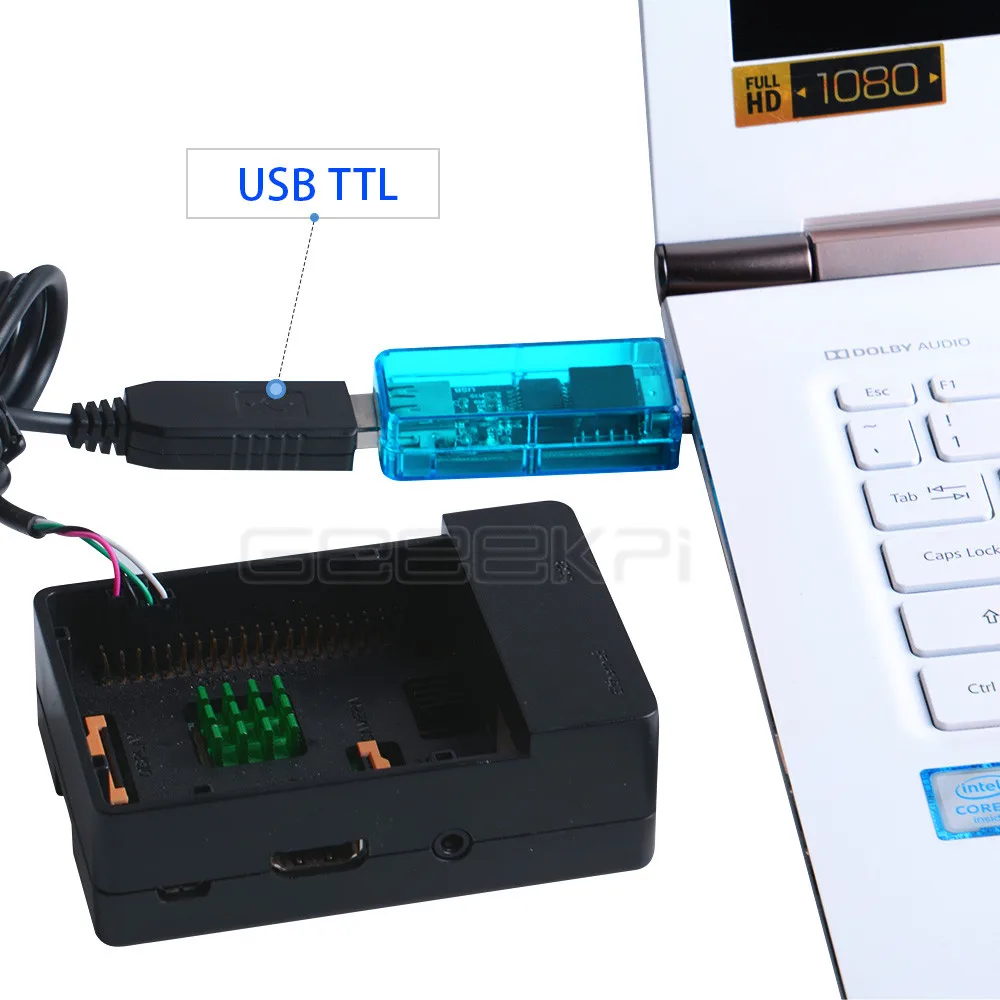 GeeekPi USB 2 0 модуль изолятора цифровая плата напряжения к защита от короткого