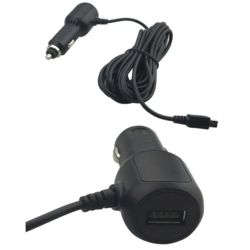 Микро Мини Переходник USB для зарядки в машине с кабелем 3 5 м дополнительным usb