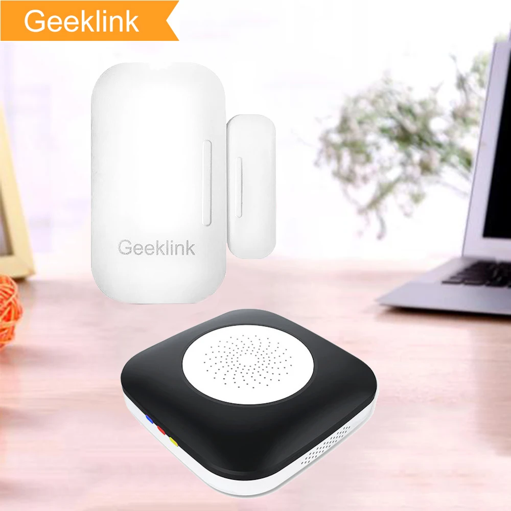 Geeklink умный дом автоматизация Мини хост дверной датчик все совместимо с Alexa Google Home