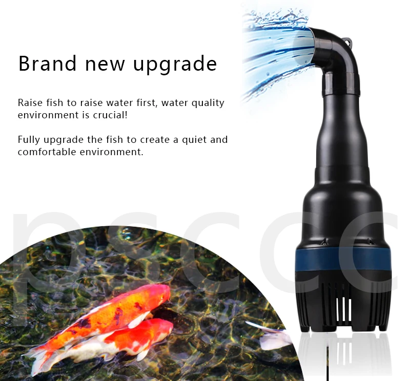 BOYU 16000L/H ирригация морепродуктов бассейнов ферм ewage бассейнов мелководье насосные насосы. фильтр для дайвинга рыбий Пруд насос
