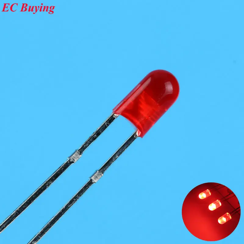 Диодный рассеянный светильник с крассветодиодный 3 мм в комплекте сделай сам |