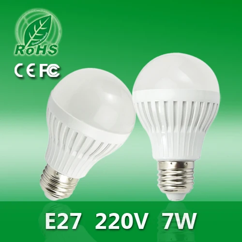 Wholesale Price E27 3W 5W 7W 9W 12W 15W 220V LED Bulb Lamp Warm Cold White CE FCC Light Spotlight Free Ship | Освещение