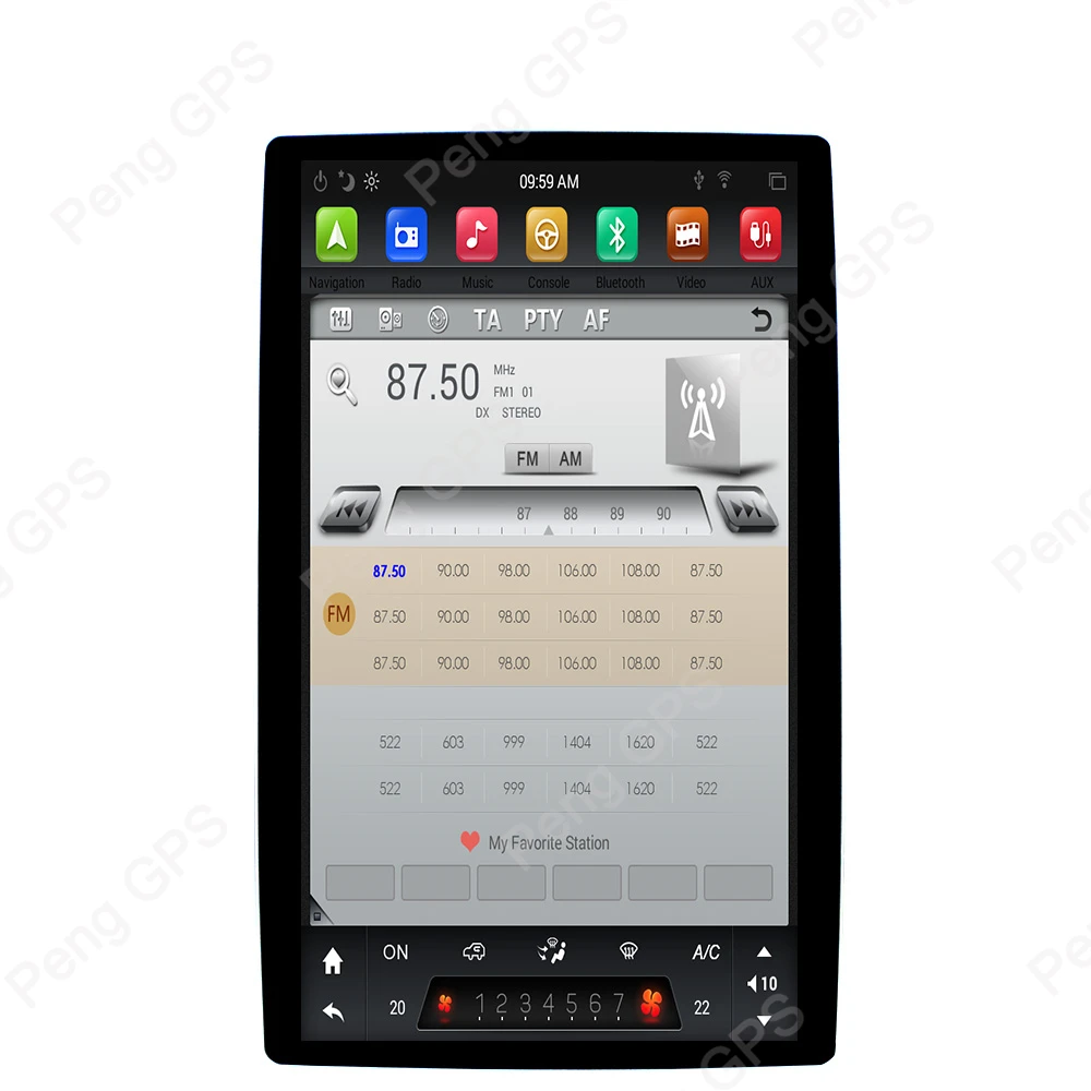 

6 Core Universal Tesla Style 12.8" Android 8.1 Car Radio NO DVD Player GPS Navigation for Toyota/Nissan/Suzuki/Lexus/SUZUKI 2Din