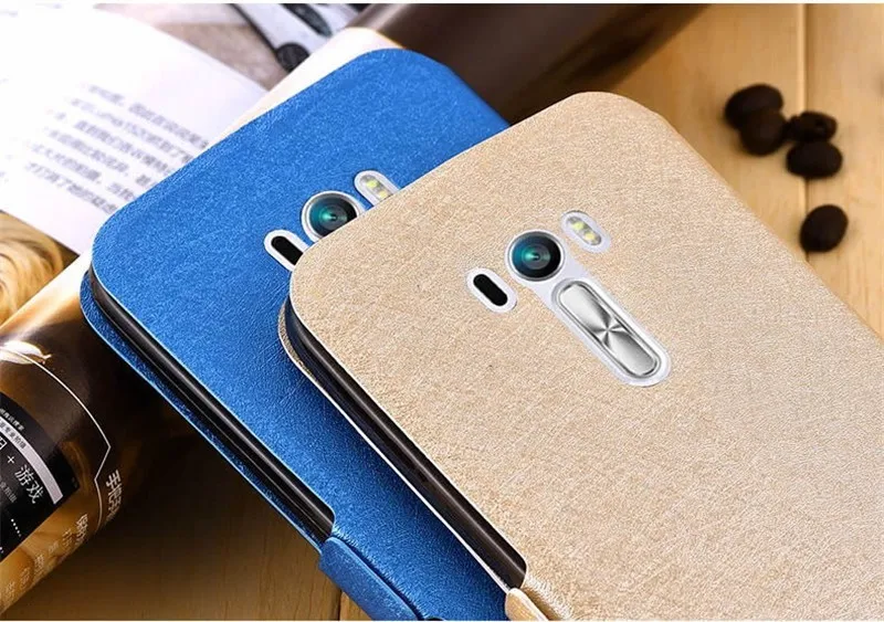 Чехол для Asus Zenfone Selfie на Asus Zenfone Selfie Zd551kl, чехол, роскошный флип,, из искусственной кожи, флип-чехол, 5,5 дюймов