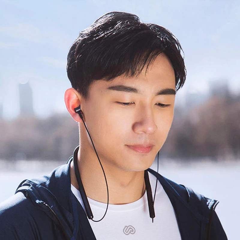 Оригинальные Bluetooth наушники Xiaomi, спортивные беспроводные Bluetooth наушники с микрофоном, двойные динамические наушники, наушники