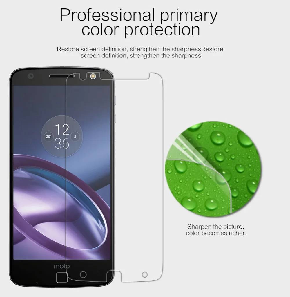 2 шт./лот Защита экрана для Motorola MOTO Z оригинальная матовая или суперпрозрачная