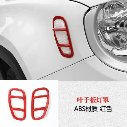 

2pcs/lot for 2015 2016 JEEP Renegade ABS Chrome Car Accessories TURN SIGNAL LAMP Decoration Ring cover