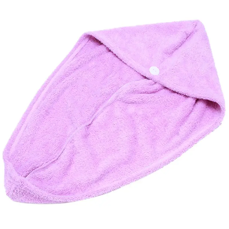 1PC Salon Magic Hair Drying Towel Solid Color Universal Quick Dry Microfibre Bath Accessories | Красота и здоровье