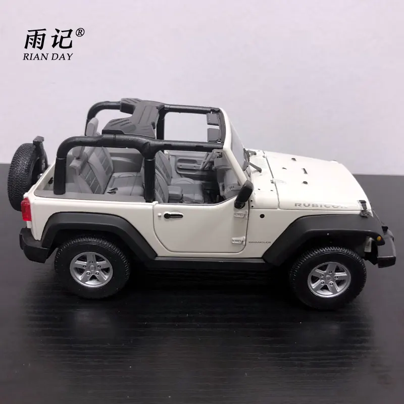 WELLY 1/24 весы США 2007 Jeep Wrangler SUV литая модель металлический автомобиль игрушки для