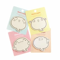 kawaii cartoon weekly plan sticky notes memo pad korean stationery school office supplies planner sticker paper bookmark