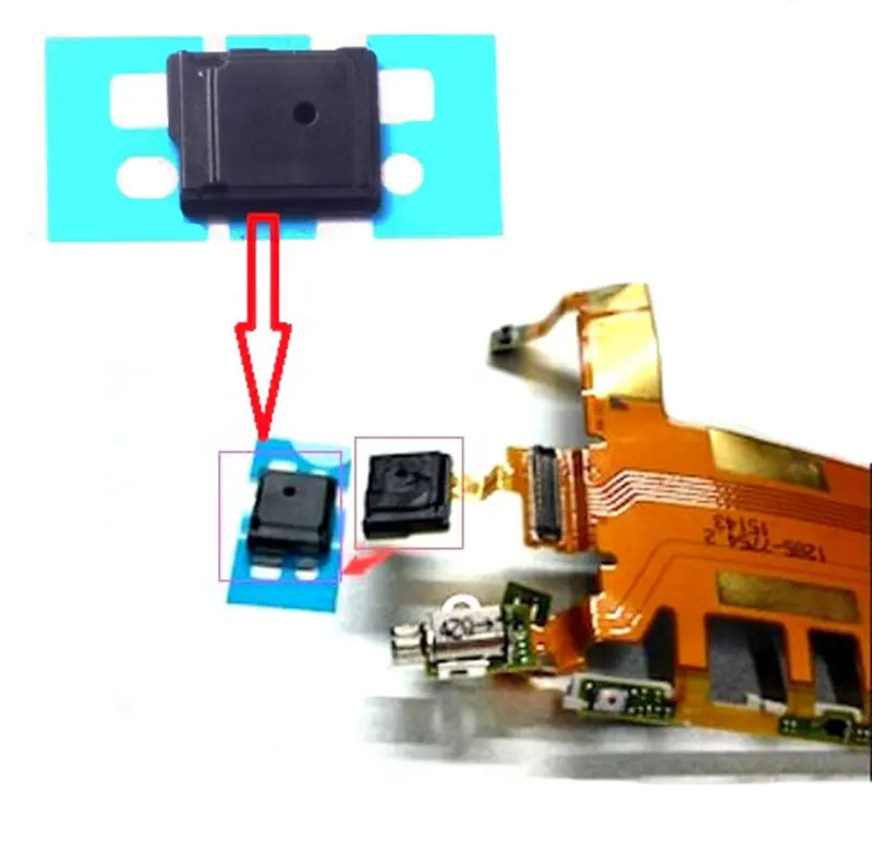 Оригинальный силиконовый чехол для микрофона Sony Xperia Z3 D6653 z3 D6633 D6603 silcone|microphone xperia