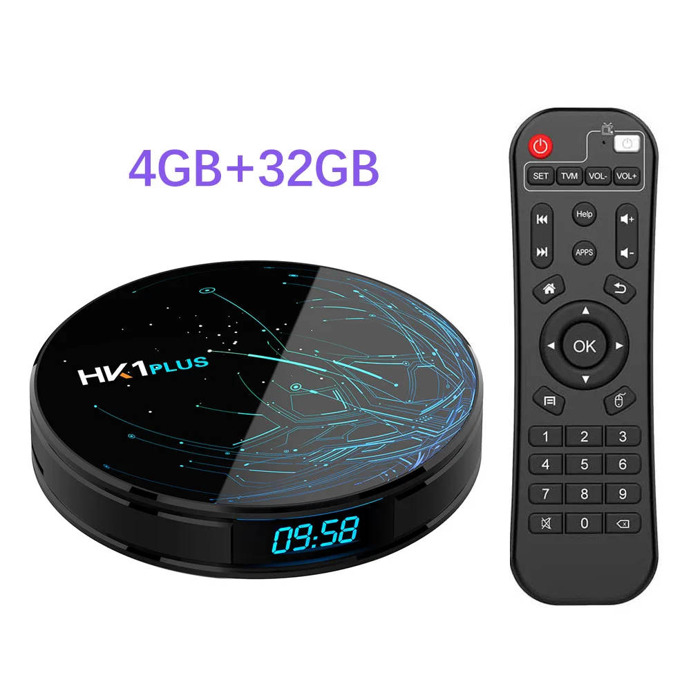 4GB32GB Amlogic S905X2 4 Гб 64 Гб Смарт ТВ приставка Android 9,0 четырехъядерный двойной Wifi Bluetooth 4,0 USB3.0 H.265 4K Youtube Google Play - Цвет: 4GB32GB