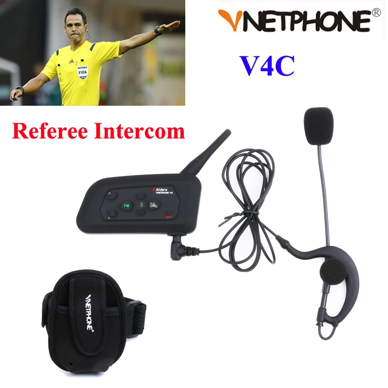 Vnetphone 1200 м полный дуплекс гарнитура для общения 3 гонщики говорящие для Футбол для футбольных судей байкерские Беспроводной BT внутренняя связь