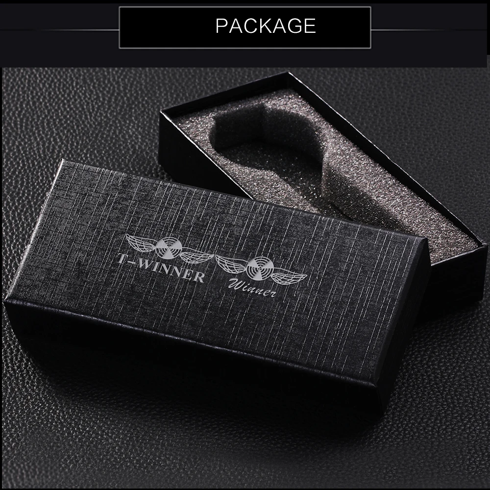 

WINNER Official Simple Automatic Mechanical Watch Men Silver Stainless Steel Strap Skeleton Dial Classic Business Wristwatches