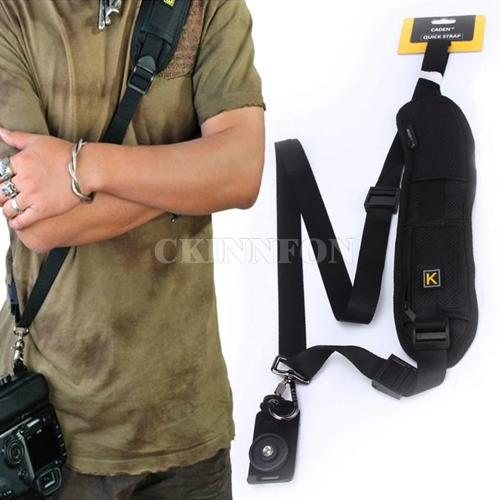 

100 шт./лот новый удобный быстросъемный ремень на одно плечо для камеры SLR DSLR