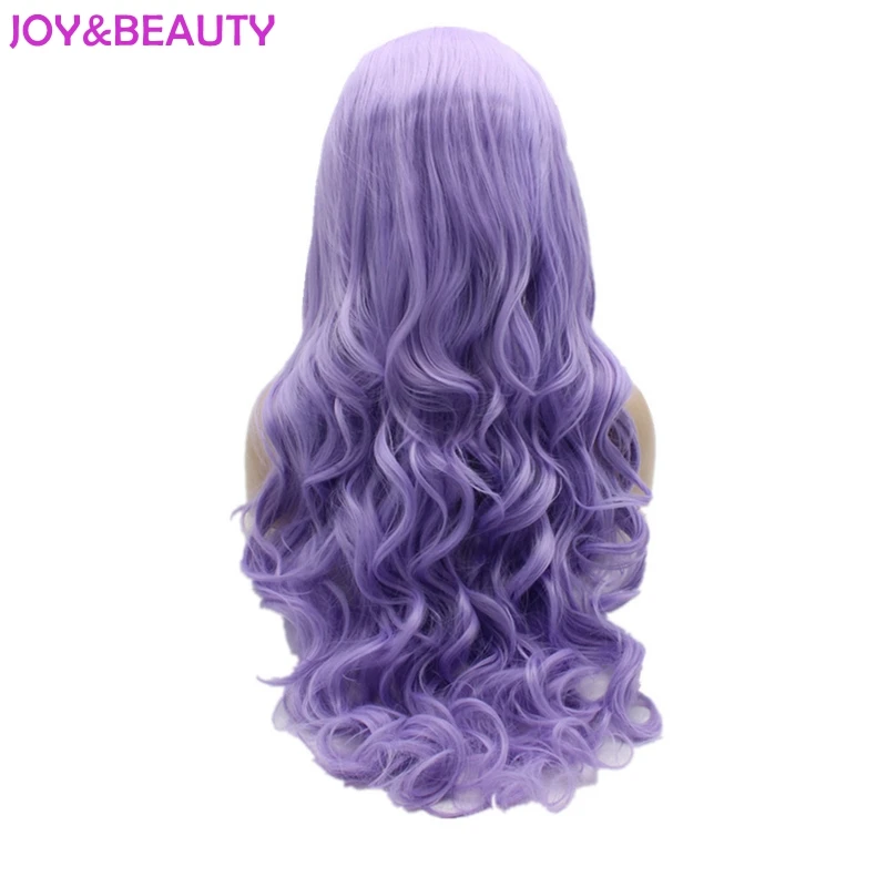 Длинные волнистые парики JOY & BEAUTY из высокотемпературного волокна фиолетовый 26