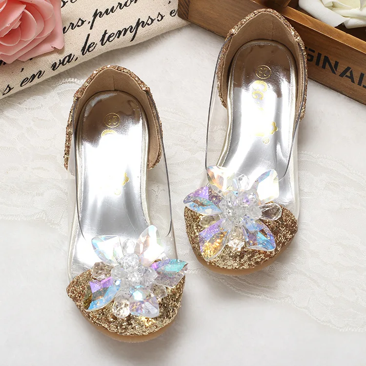 Koovan/Детская танцевальная обувь Коллекция 2017 года Детская Обувь Золушки для