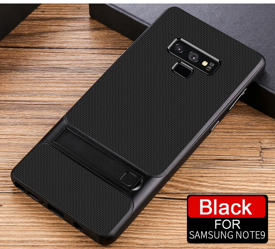 CAPSSICUM чехол с подставкой для samsung Galaxy Note 9 чехол s PC силиконовый гибкий тонкий чехол с подставкой для samsung Note9